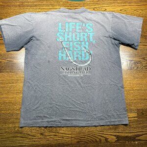 Vintage Single Stitch Gray T Shirt Nags Head OBX